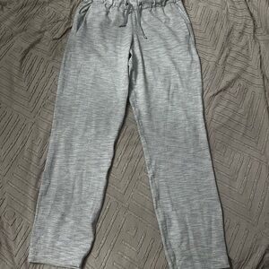 Womens Gray Jogger Pants
